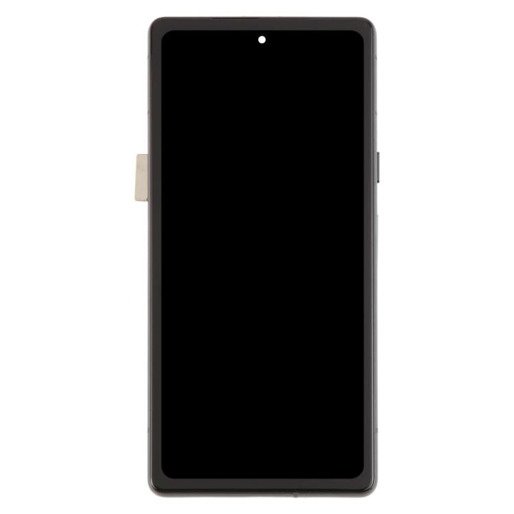 Schermo TFT LCD digitalizzatore completo con cornice per Google Pixel 7a GWKK3 G82U8, For Google Pixel 7a (TFT)