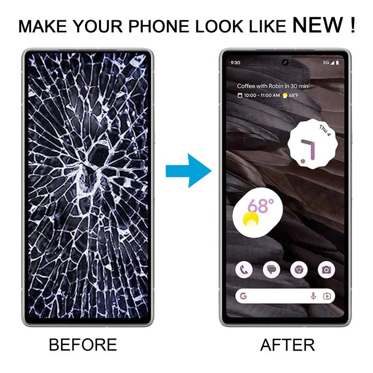 For Google Pixel 7a GWKK3 G82U8 TFT LCD Screen Digitizer Full Assembly with Frame, For Google Pixel 7a (TFT)