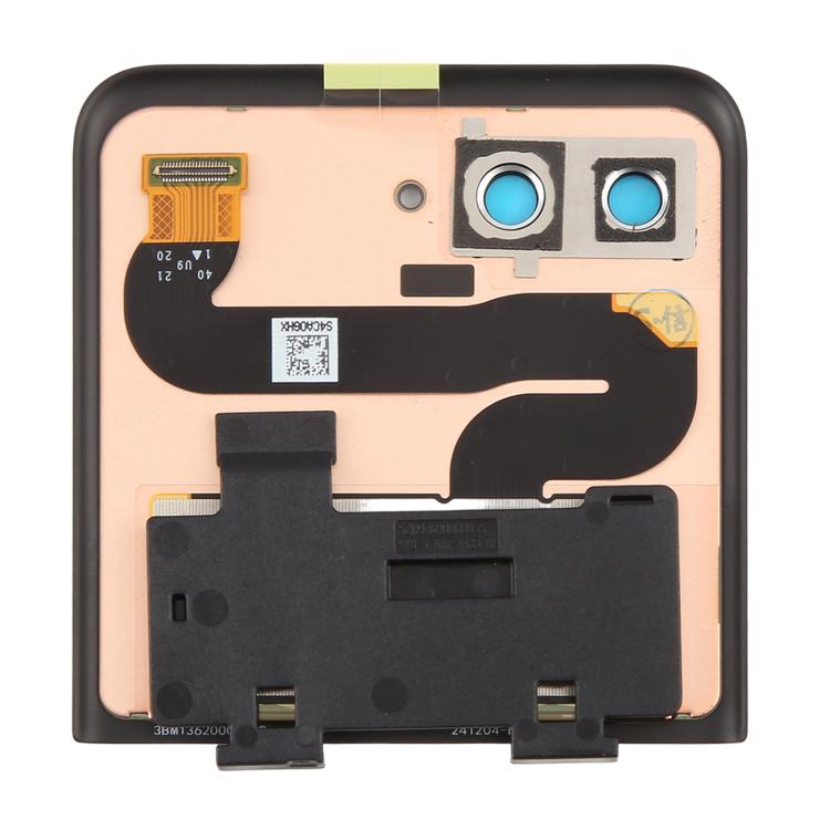 Schermo secondario LCD originale con digitalizzatore per Motorola Razr 60, assemblaggio completo., For Motorola Razr 60(Original,Secondary LCD)