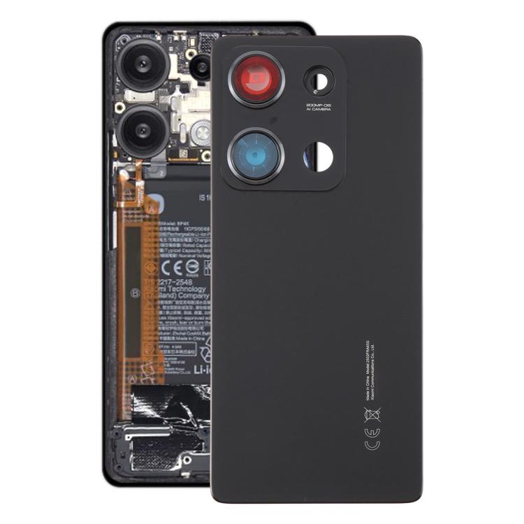 Cover posteriore originale con cornice per obiettivo fotocamera per Xiaomi Redmi Note 14S, For Xiaomi Redmi Note 14S(Original,with Camera Lens), For Xiaomi Redmi Note 14S(Original)