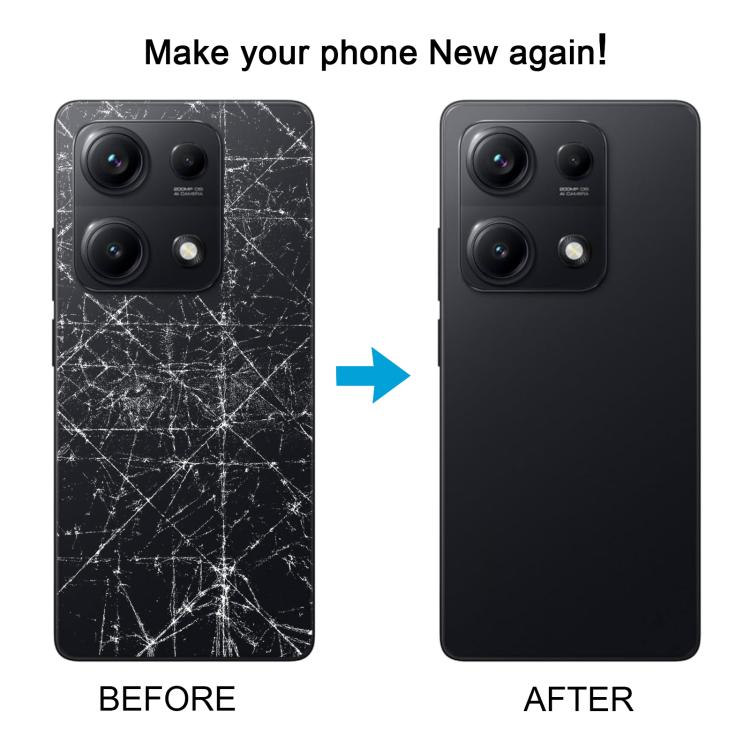 Cover posteriore originale con cornice per obiettivo fotocamera per Xiaomi Redmi Note 14S, For Xiaomi Redmi Note 14S(Original,with Camera Lens), For Xiaomi Redmi Note 14S(Original)