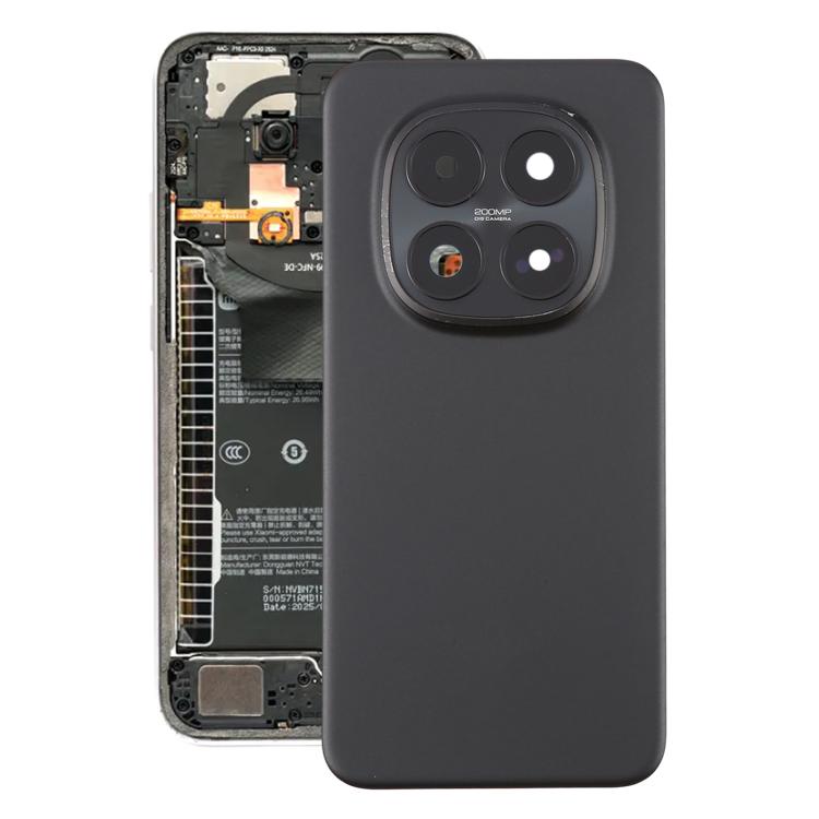 Cover posteriore originale con cornice per obiettivo fotocamera per Xiaomi Redmi Note 15 Pro+ 5G Global., For Xiaomi Redmi Note 15 Pro+ 5G Global(Original,with Camera Lens)