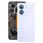Cover posteriore originale con cornice per obiettivo fotocamera per Xiaomi Poco M7 Pro 5G, For Xiaomi Poco M7 Pro 5G (Original)