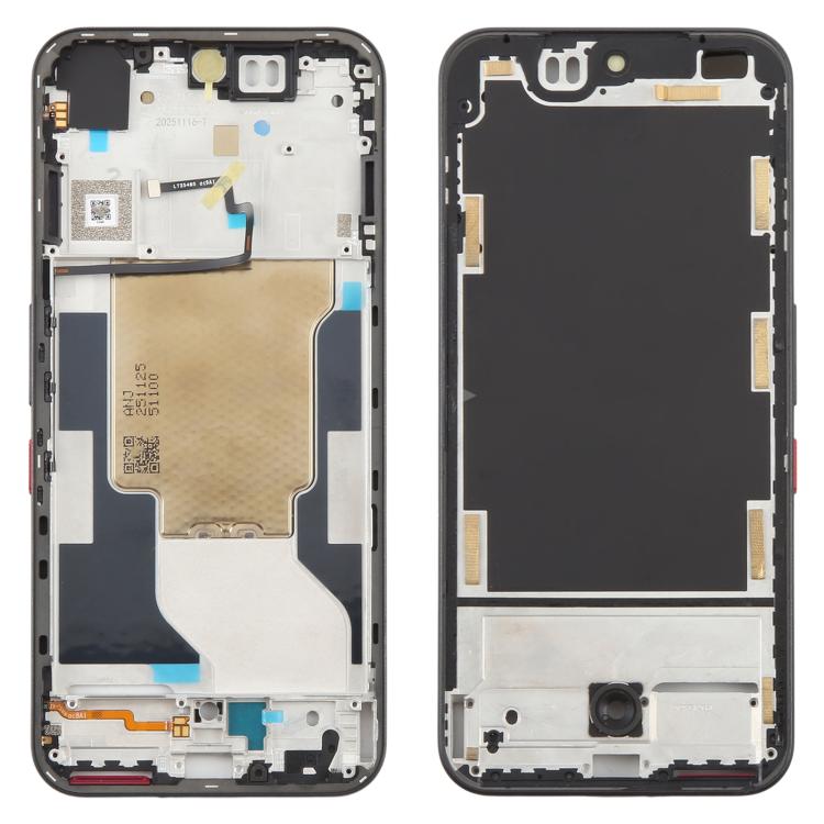 Per ZTE nubia Neo 5 GT Z2570N Cornice centrale con pulsante di accensione/volume, For ZTE nubia Neo 5 GT