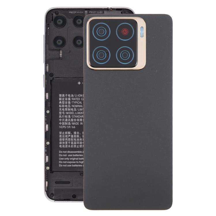 Cover posteriore in plastica con cornice per obiettivo della fotocamera per ZTE Blade A56 Z2473., For ZTE Blade A56