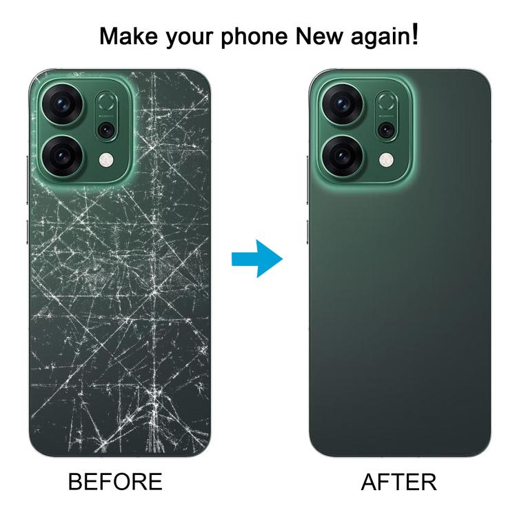 Cover posteriore con cornice obiettivo per OPPO Reno 14