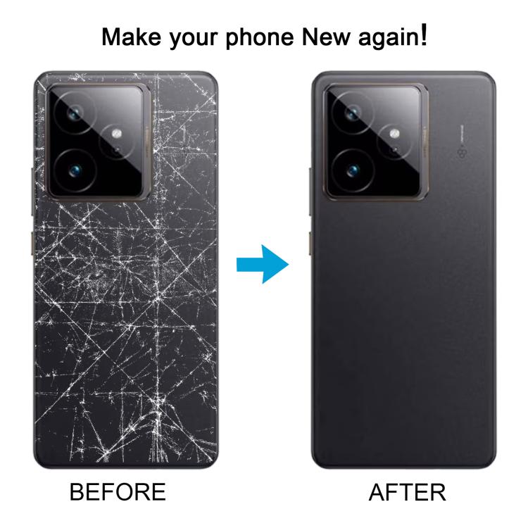 Cover posteriore originale per Realme GT 7 con cornice fotocamera