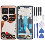 Schermo LCD digitalizzatore originale For Nothing CMF Phone 2 Pro A001, gruppo completo con cornice, For Nothing CMF Phone 2 Pro(Original)