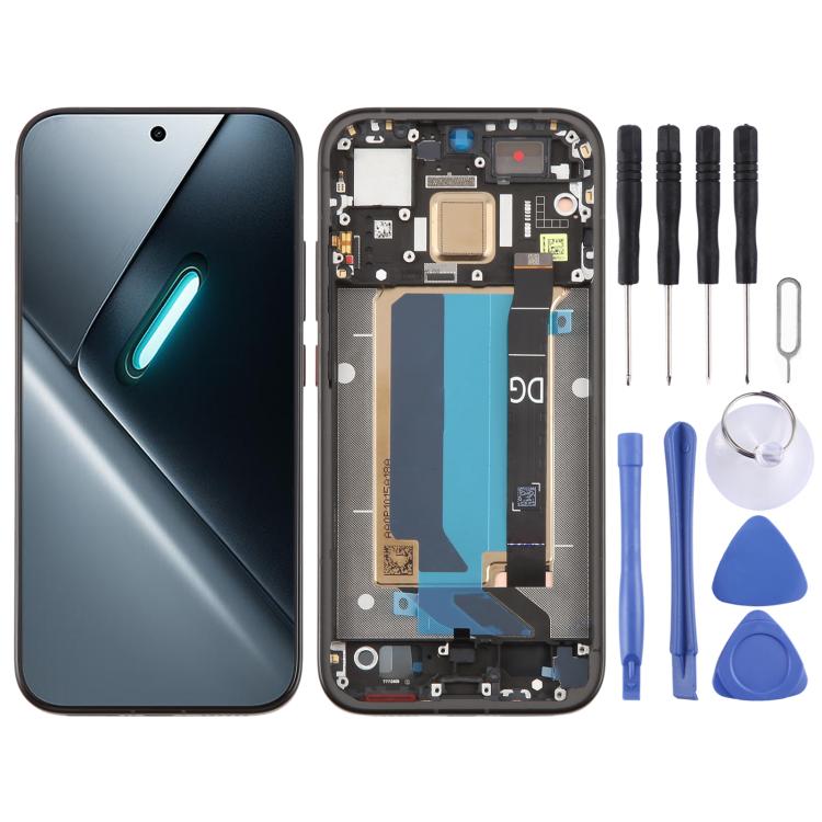 Schermo LCD con cornice per Xiaomi Redmi Turbo 5