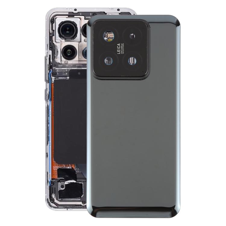 Cover posteriore originale per batteria Xiaomi 14 con cornice per obiettivo fotocamera, For Xiaomi 14(with Camera Lens)