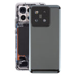 Cover posteriore originale per batteria Xiaomi 14 con cornice per obiettivo fotocamera, For Xiaomi 14(with Camera Lens)