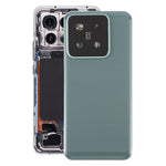 Cover posteriore originale per batteria Xiaomi 14 con cornice per obiettivo fotocamera, For Xiaomi 14(with Camera Lens)