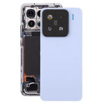 Cover posteriore originale per batteria Xiaomi 15 con cornice per obiettivo fotocamera, For Xiaomi 15(with Camera Lens)