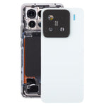 Cover posteriore originale per batteria Xiaomi 15 con cornice per obiettivo fotocamera, For Xiaomi 15(with Camera Lens)