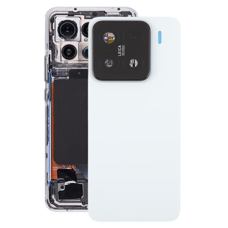 Cover posteriore originale per batteria Xiaomi 15 con cornice per obiettivo fotocamera, For Xiaomi 15(with Camera Lens)