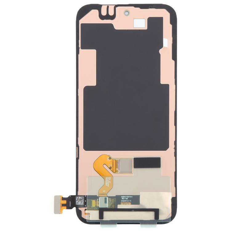 Per Google Pixel 9 Pro XL GGX8B GZC4K GQ57S, digitalizzatore schermo OLED LCD completo con cornice e cavo flessibile per lettore di impronte digitali., For Google Pixel 9 Pro XL