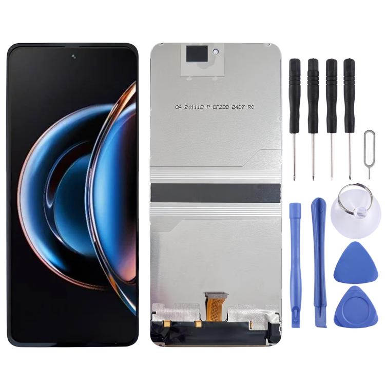 Schermo LCD principale originale con digitalizzatore e cornice per ZTE nubia Flip3.