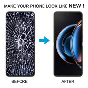 Schermo LCD principale originale con digitalizzatore e cornice per ZTE nubia Flip3.