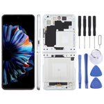 Schermo OLED LCD originale con digitalizzatore e cornice per ZTE nubia Flip2 A404ZT NX732J, gruppo completo., For ZTE nubia Flip2(Original)
