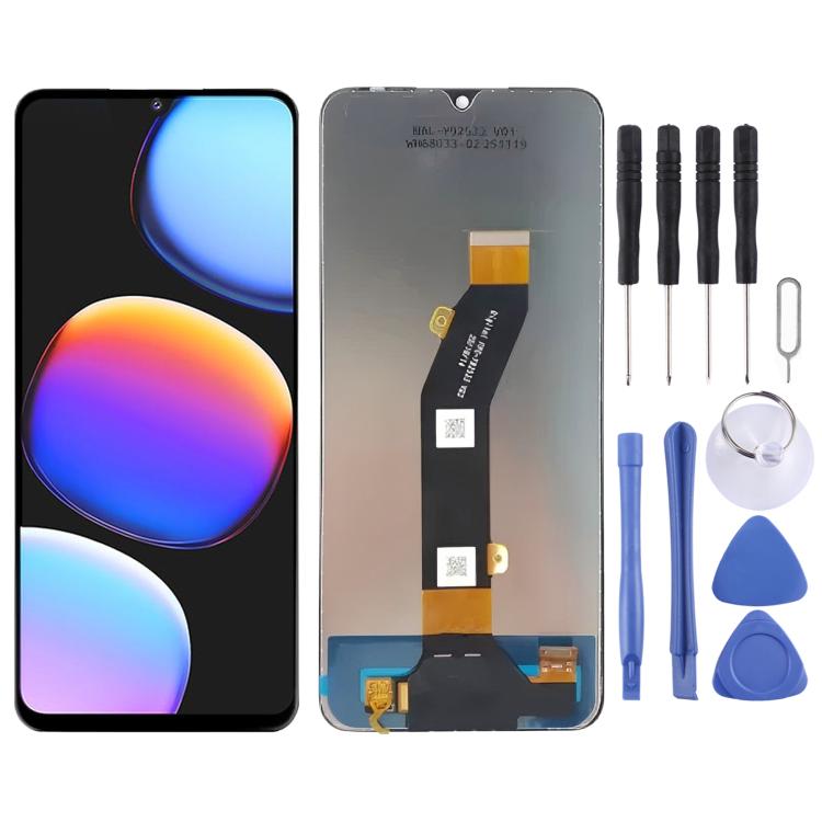 Schermo LCD IPS con digitalizzatore per ZTE Blade V80 Max