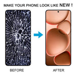 Schermo LCD originale con digitalizzatore, assemblaggio completo, per OPPO Find X8 Ultra PKJ110 PKU110, incluso cavo flessibile per lettore di impronte digitali.