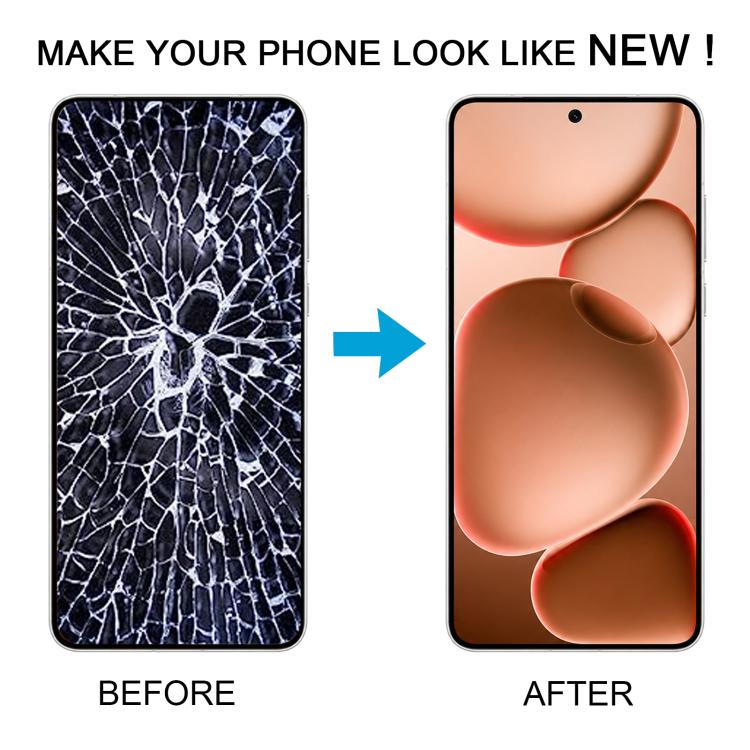 Schermo LCD originale con digitalizzatore, assemblaggio completo, per OPPO Find X8 Ultra PKJ110 PKU110, incluso cavo flessibile per lettore di impronte digitali.