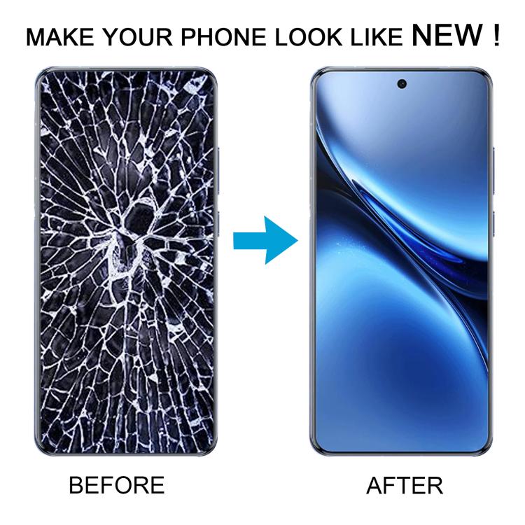 Schermo LCD originale con digitalizzatore completo per vivo X200 Pro V2413 V2405A V2405DA, incluso cavo flessibile per lettore di impronte digitali.