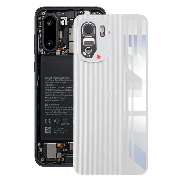 Cover posteriore in vetro originale con cornice per fotocamera e adesivo per OnePlus Ace 6 PLQ110, For OnePlus Ace 6(Original)