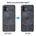 Cover posteriore in vetro per batteria For Nothing Phone 2 A065, For Nothing Phone 2