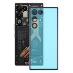 Cover posteriore in vetro adesivo per ZTE nubia RedMagic 11 Air NX799J., For ZTE nubia RedMagic 11 Air