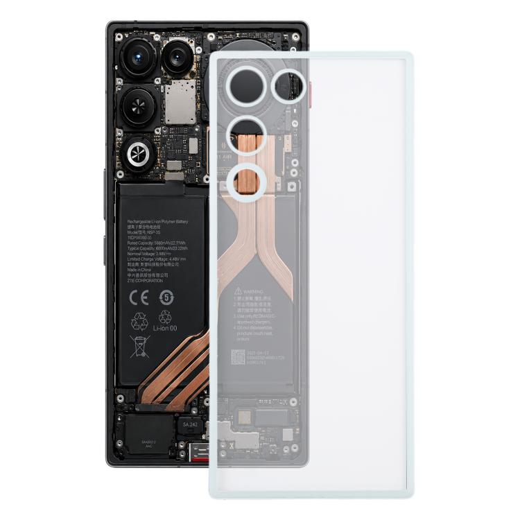 Cover posteriore in vetro adesivo per ZTE nubia RedMagic 11 Air NX799J., For ZTE nubia RedMagic 11 Air