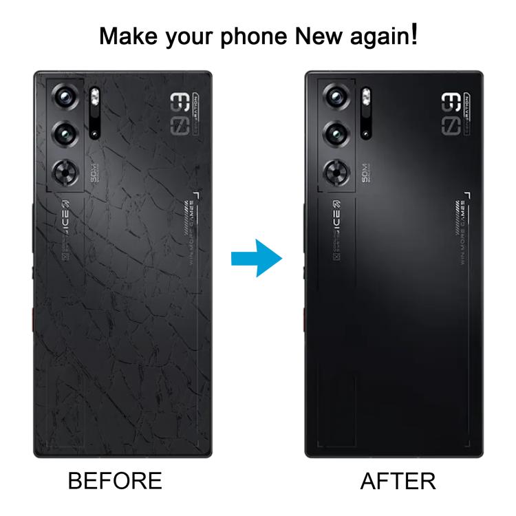 Cover posteriore in vetro adesivo per ZTE nubia RedMagic 9 Pro NX769J., For ZTE nubia RedMagic 9 Pro