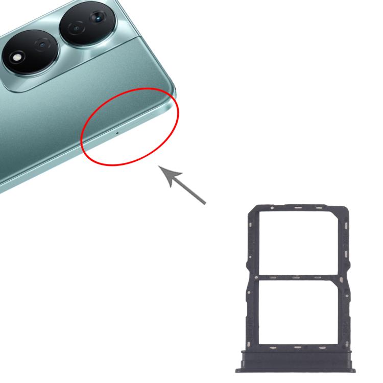 Vassoio per scheda SIM originale per Honor X7b 5G + vassoio per scheda SIM