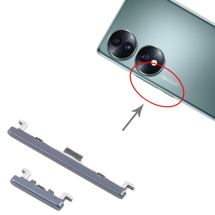 Per Honor 70, 10 paia di pulsanti di accensione e controllo del volume originali, For Honor 70(Original)