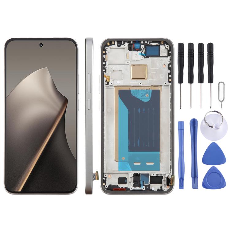 Schermo LCD originale Xiaomi 15T con digitalizzatore completo e cornice, For Xiaomi 15T(Original)