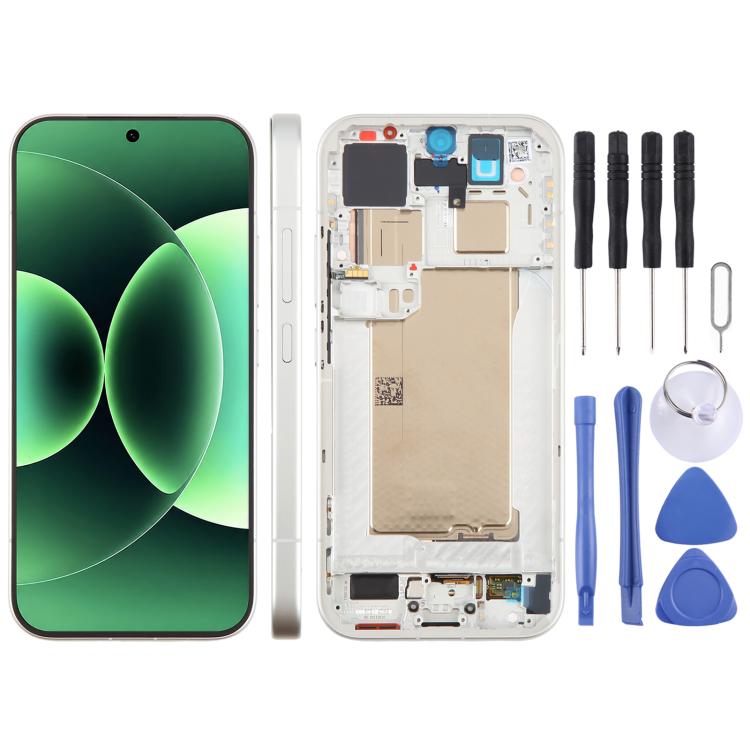Schermo LCD originale per Xiaomi 17 Pro, digitalizzatore completo con cornice.