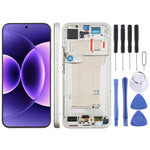 Schermo LCD originale con digitalizzatore e cornice per Xiaomi 17 Pro Max.