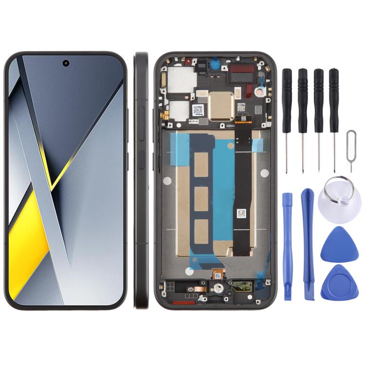 Schermo LCD digitalizzatore completo con cornice per Xiaomi Poco F8 Pro originale, For Xiaomi Poco F8 Pro(Original)