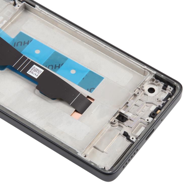 Schermo LCD digitalizzatore completo con cornice per Redmi Note 14S originale.
