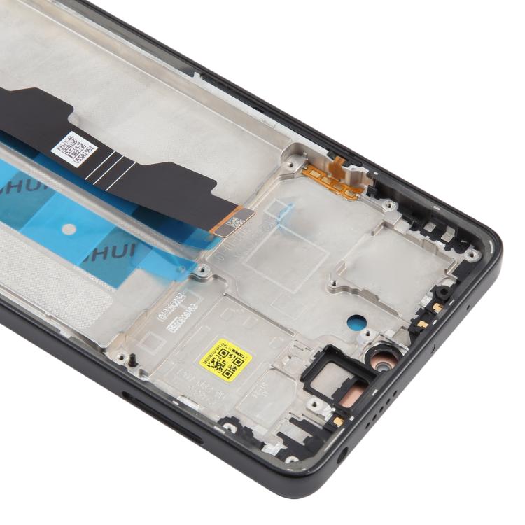 Schermo LCD digitalizzatore completo con cornice per Redmi Note 14S originale.