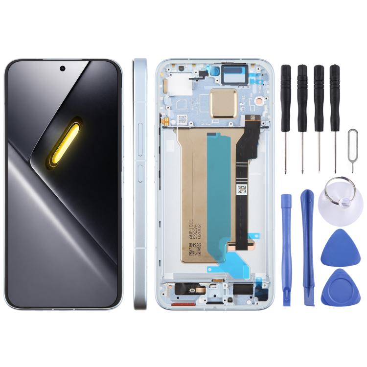 Schermo LCD digitalizzatore completo con cornice per Xiaomi Poco X8 Pro Max.