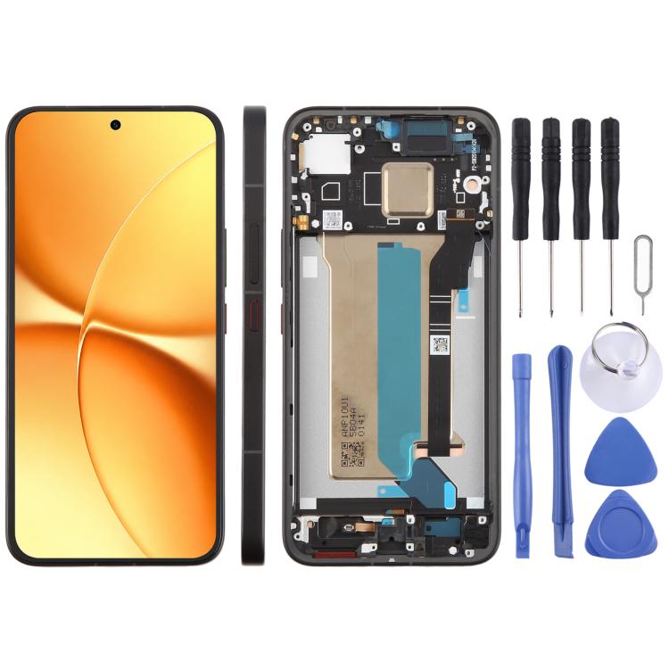 Schermo LCD digitalizzatore completo con cornice per Redmi Turbo 5 Max originale., For Redmi Turbo 5 Max(Original)