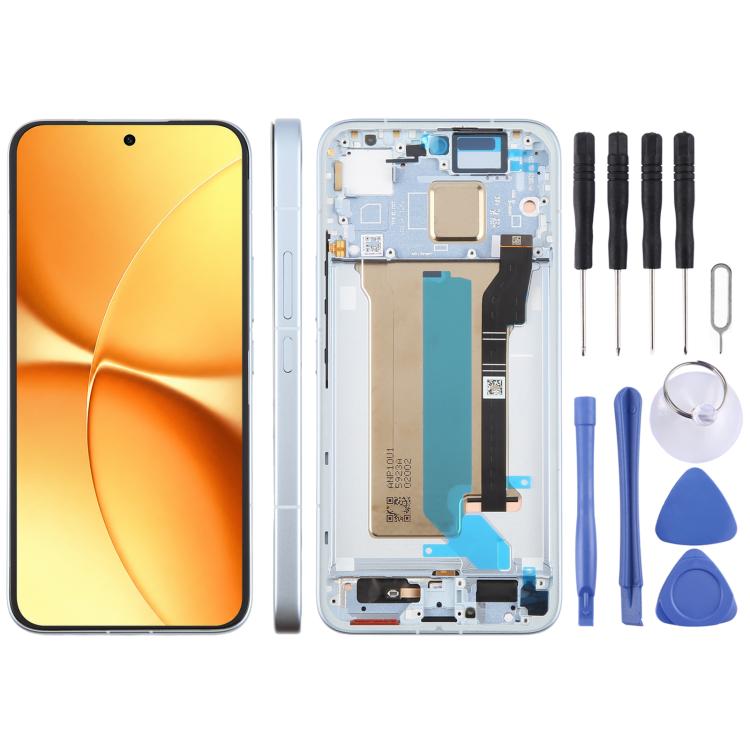 Schermo LCD digitalizzatore completo con cornice per Redmi Turbo 5 Max originale.