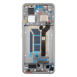 Schermo LCD originale con digitalizzatore e cornice per Xiaomi Civi 5 Pro - Gruppo completo.