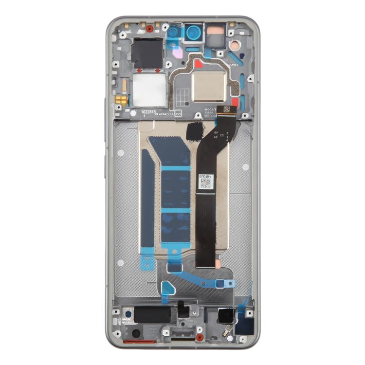 Schermo LCD originale con digitalizzatore e cornice per Xiaomi Civi 5 Pro - Gruppo completo.