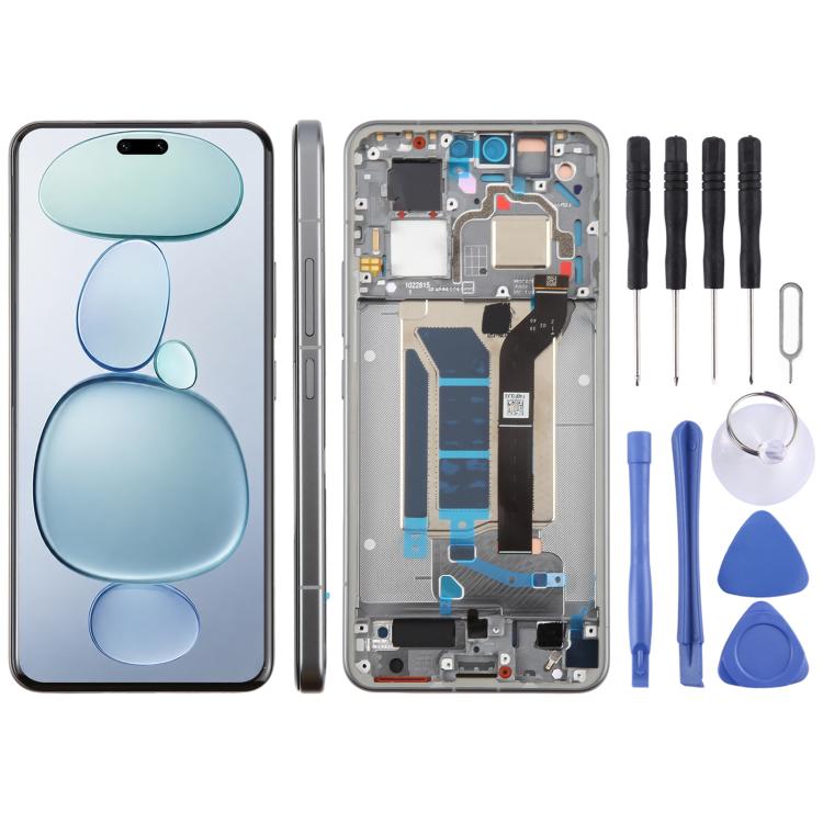 Schermo LCD originale con digitalizzatore e cornice per Xiaomi Civi 5 Pro - Gruppo completo., For Xiaomi Civi 5 Pro(Original)