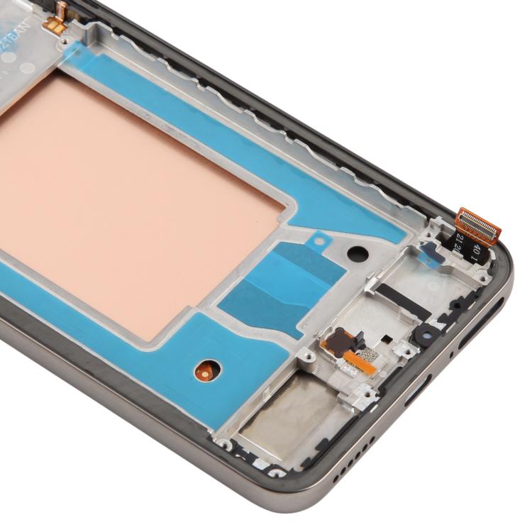 Schermo LCD digitalizzatore completo con cornice per Tecno Camon 40 Premier CM8 originale.