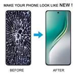 Schermo LCD digitalizzatore completo con cornice per Tecno Camon 40 Premier CM8 originale.