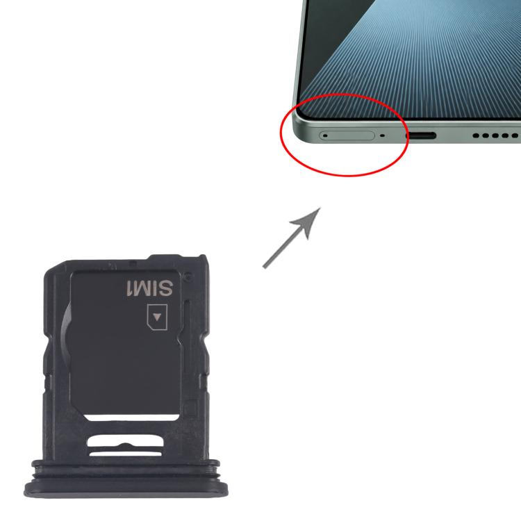 Vassoio originale per scheda SIM per Sony Xperia 1 VII + Vassoio per scheda SIM / Vassoio per scheda Micro SD, For Sony Xperia 1 VII(Original,Dual SIM)