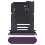 Vassoio originale per scheda SIM + vassoio per scheda Micro SD per Sony Xperia 1 VII, For Sony Xperia 1 VII(Original)